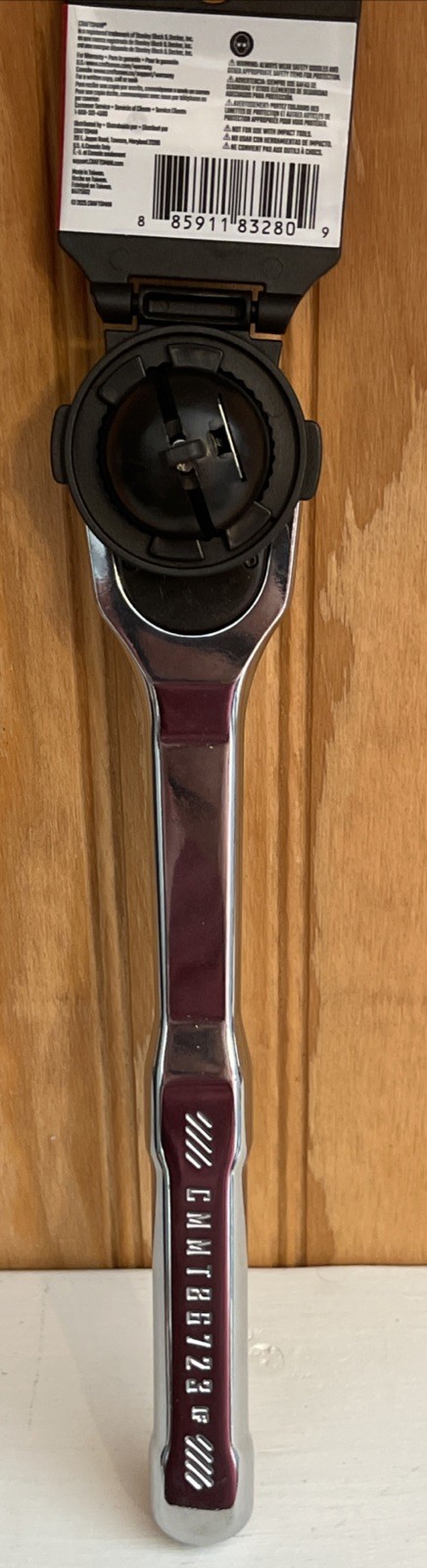 Craftsman 90-Tooth (90T) Low Profile 1/2 in. Socket Drive Ratchet #CMMT86723 NEW