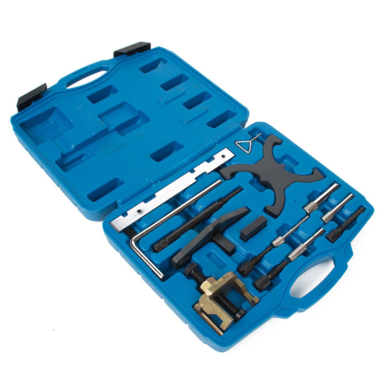 Engine Timing Tool Kit sets Camshaft Flywheel Locking Tool Case For Ford Mazda