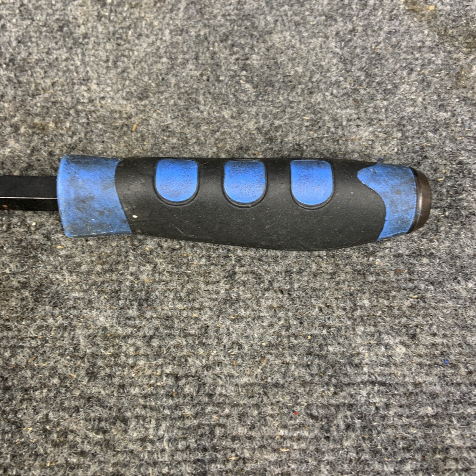 Matco Tools PBB12C 12″ Curved Tip Striking Handle Pry Bar Blue USA