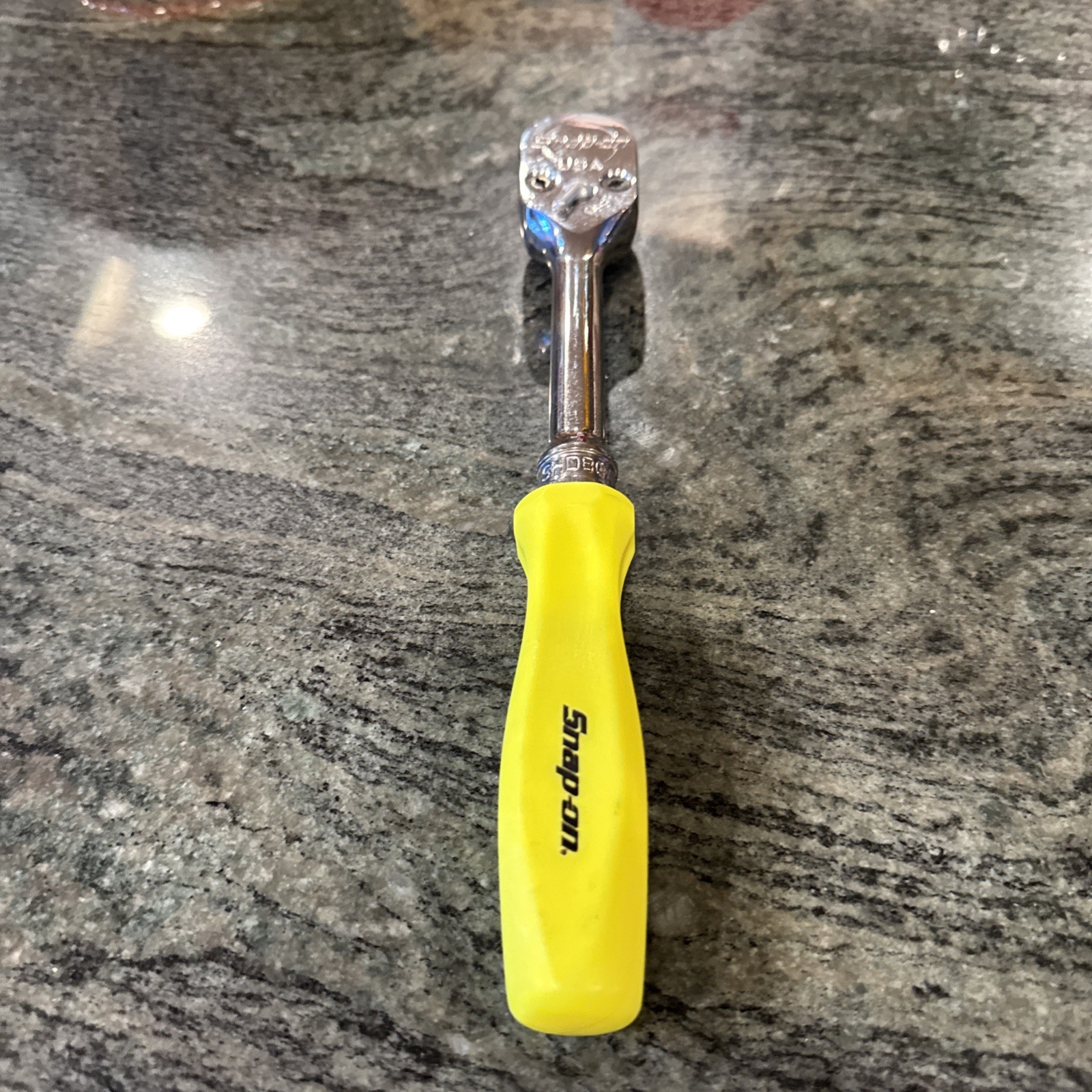 Snap On shd80a 1/2” drive hard handle ratchet hi viz 11-5/8” long