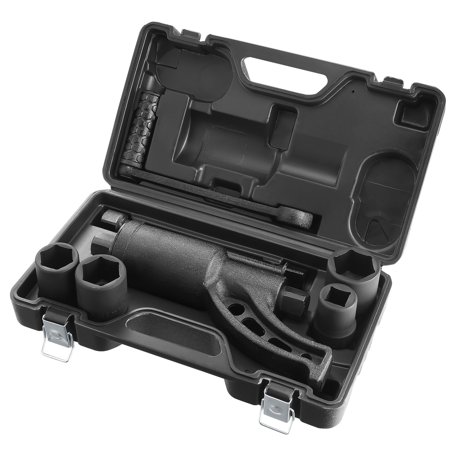 VEVOR Torque Multiplier Wrench Set 1″ Drive 1:58 Lug Nut Remover with 4 Sockets
