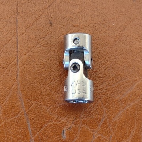 Mac Tools MU6 9MM Shallow Chrome Swivel Socket 1/4″ drive 6 Point USA