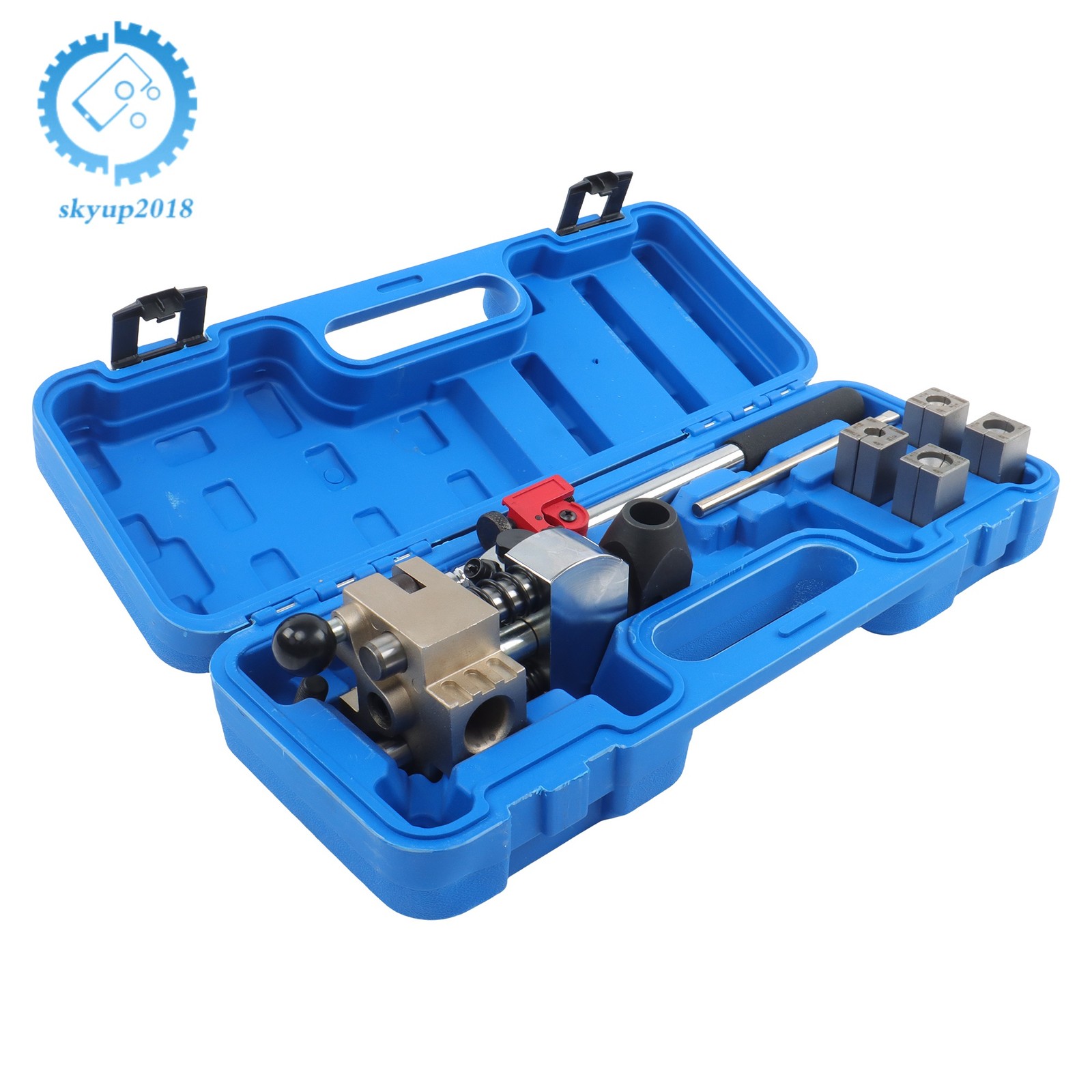 Brake Line Flaring Tool For 3/16″ 1/4″ 5/16″ 3/8″ and 4.75mm Tubing with Box