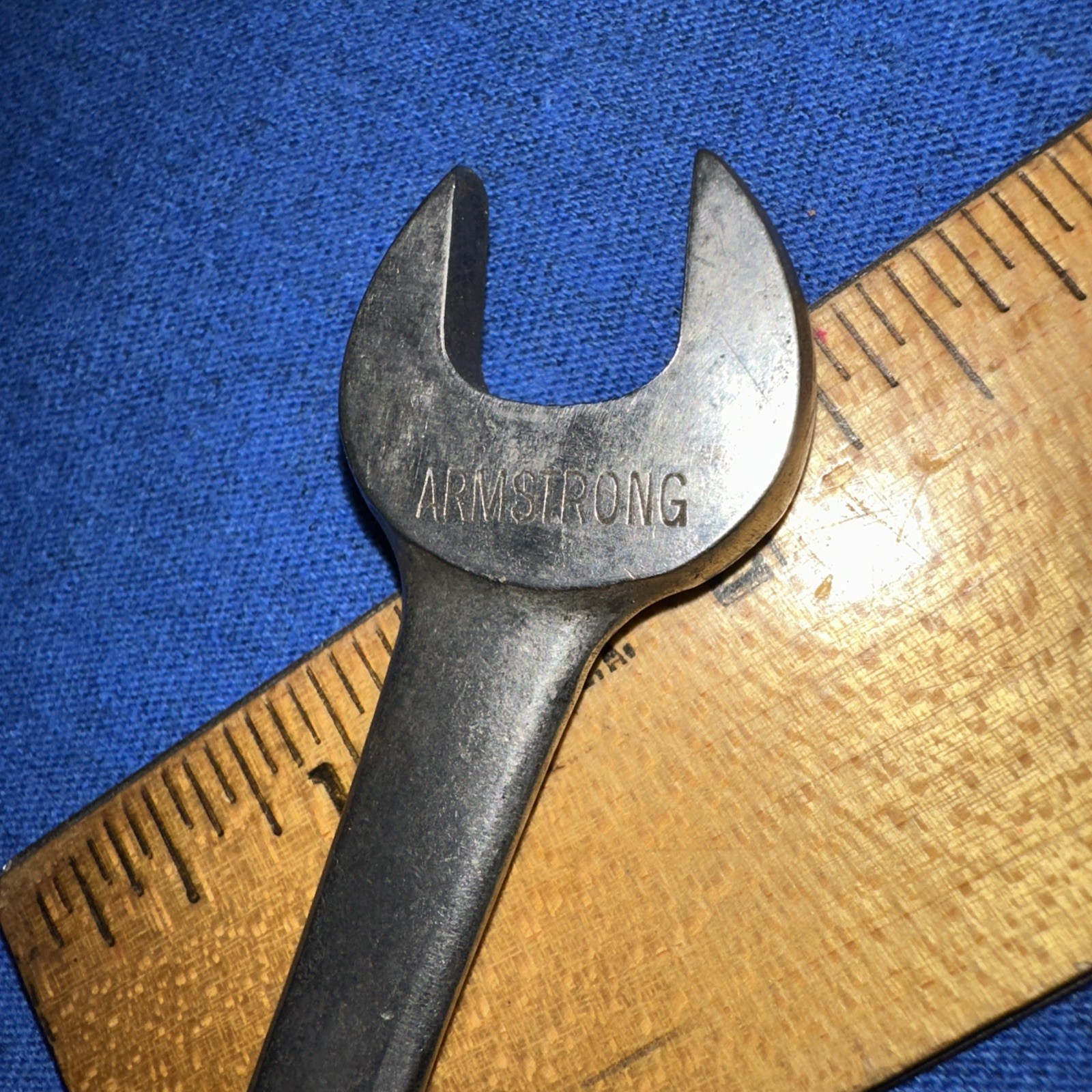 Armstrong Tools Open Face Wrench H-18 Vintage 15/32, 13/32 Small Thin Wrench