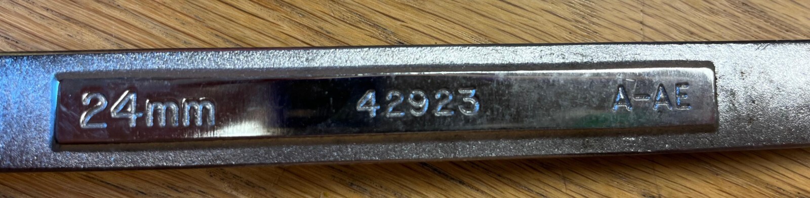 Craftsman #42923 24mm Metric Combination Wrench 12pt v USA