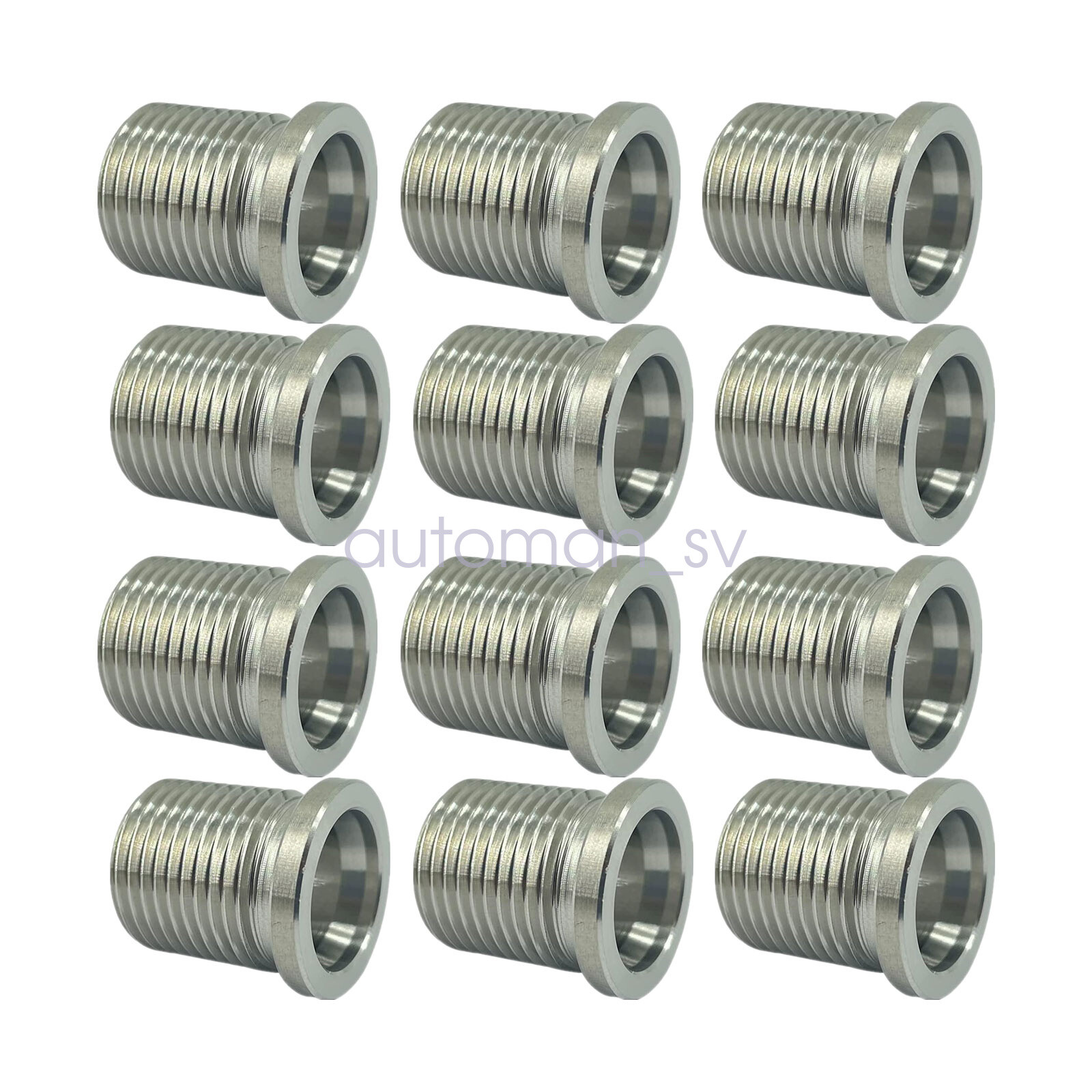 12X Replacement Spark Plug Port Insert Tool For Ford Set 38900 Triton Motor 5.4L