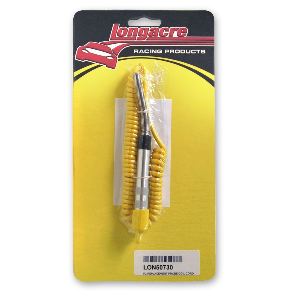 Longacre 52-50730 Pyrometer Tire Probe Coil Cord – Non-Adjustable; 0 to 500°