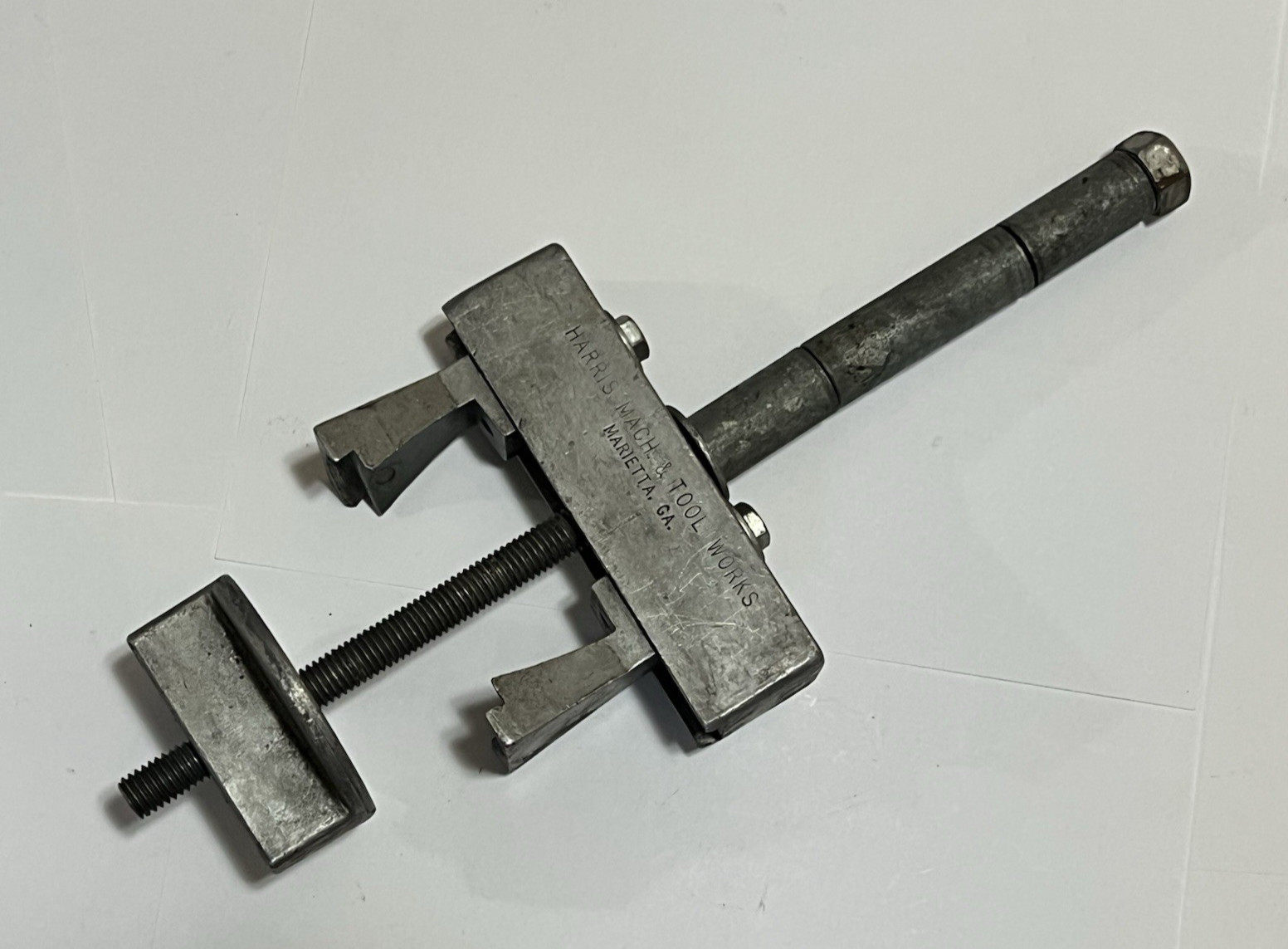 Harris Machine & Tool Works Vintage Transmission Clutch Spring Compressor Tool