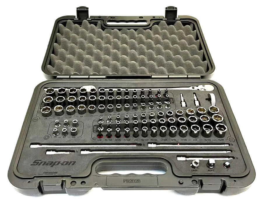 New Snap-on™ 1100TMPBFR 100pc 1/4″dr Metric / SAE General Service Set w/ Case
