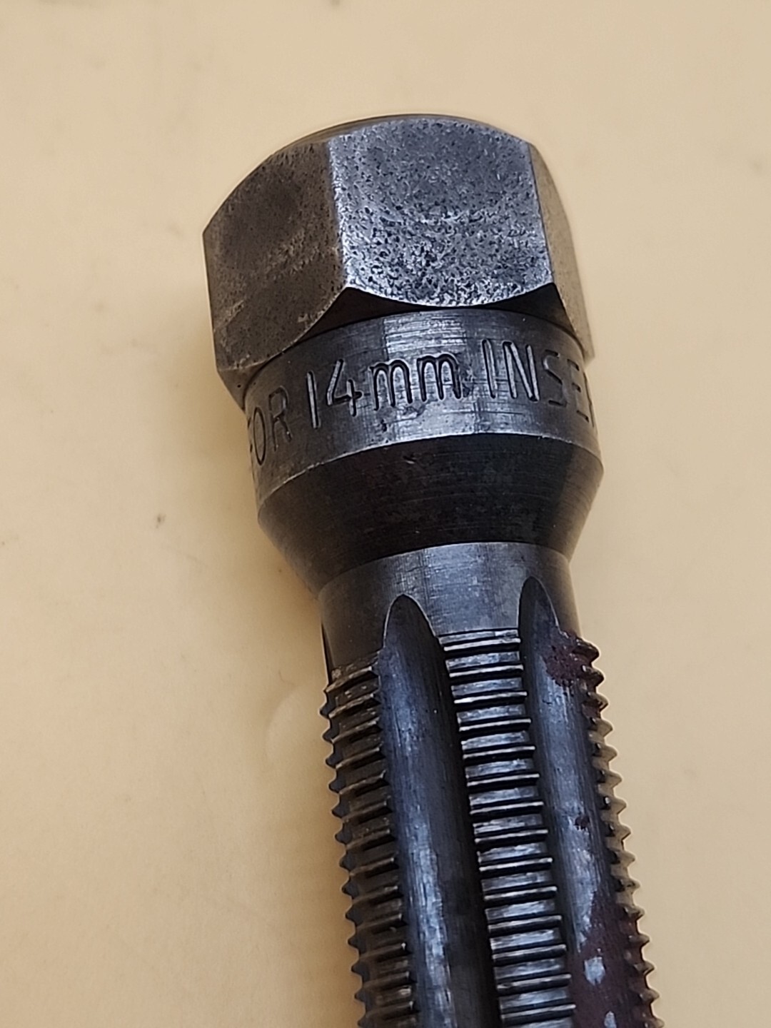 K-D Tools 2123 14mm Metric Spark Plug Reamer Insert Tap USA