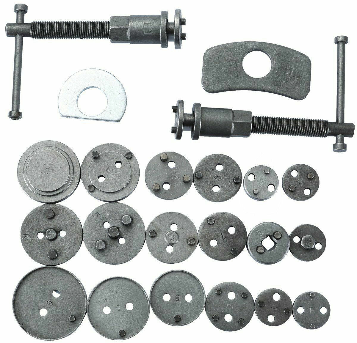 22PCS/ One Set Universal Car Disc Brake Caliper Piston Rewind Wind Back Tools