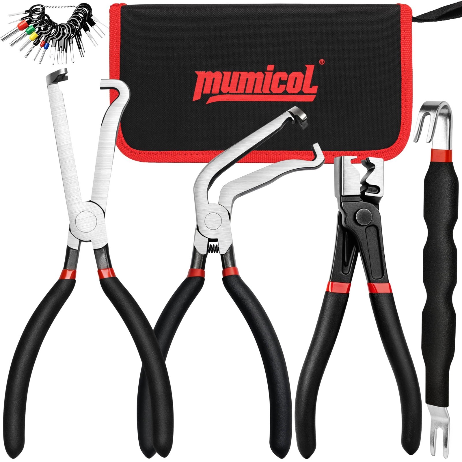5-in-1 Automotive Electrical Disconnect Pliers Kit – Wire Connector Removal Tool