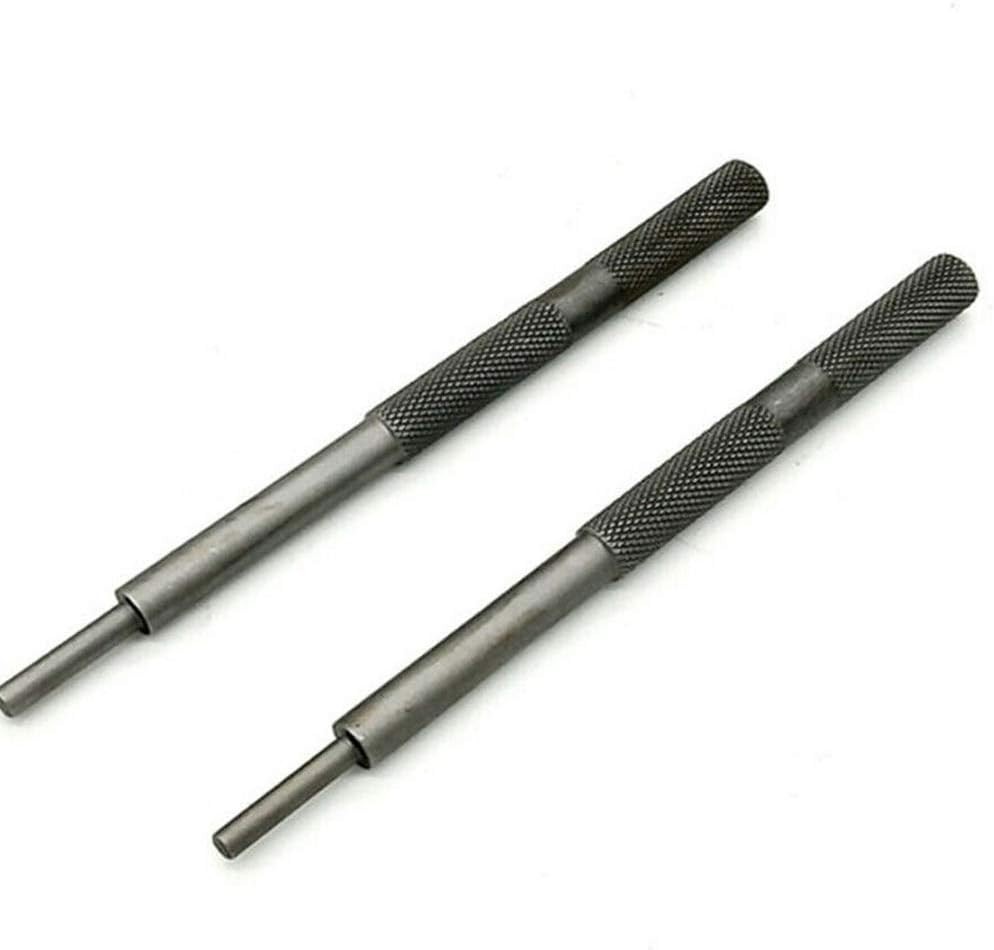 2 Pcs Engine Valve Guide Tool 5/5.5mm Engine Valve Remover Installer Repair Tool