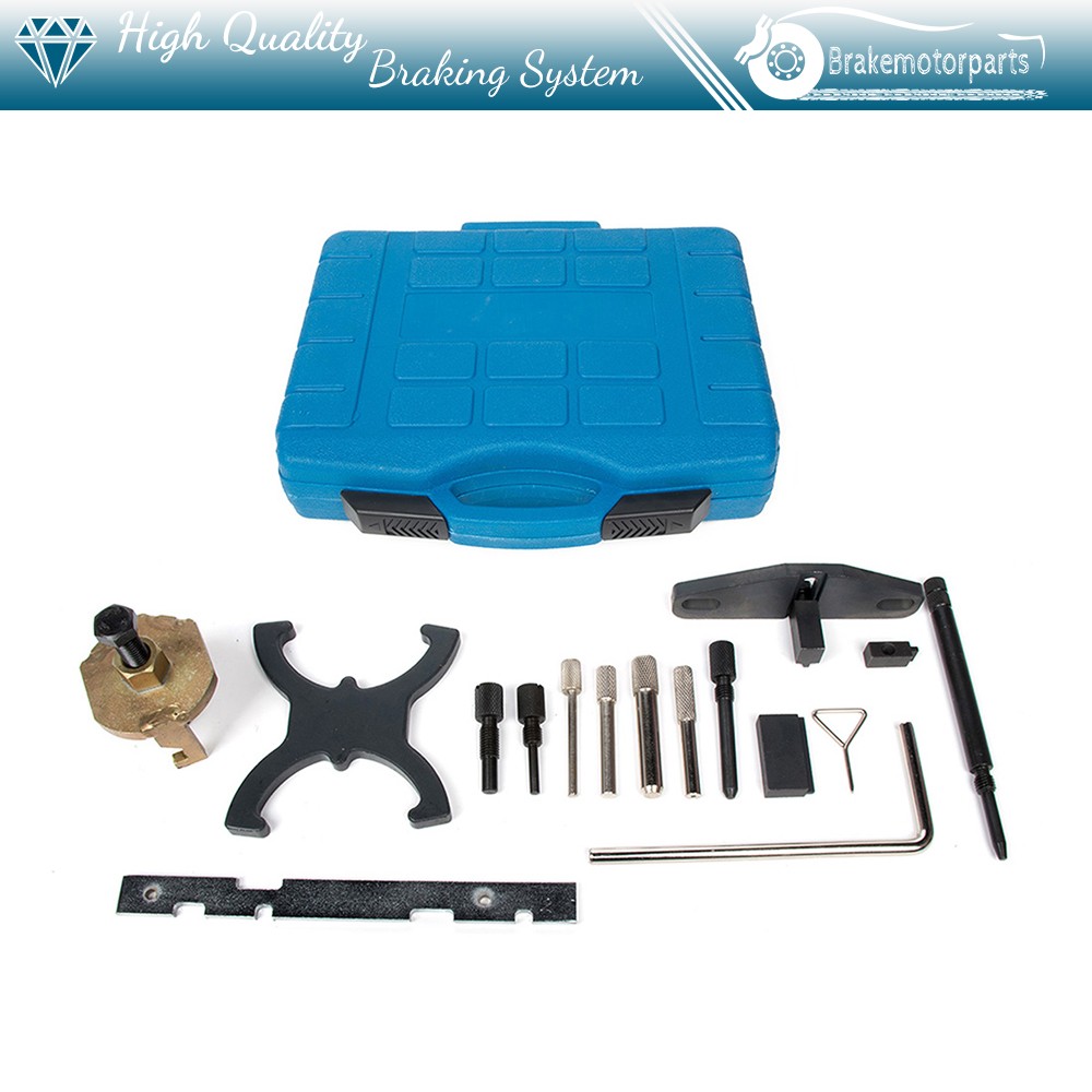 Engine Timing Tool Kit sets Camshaft Flywheel Locking Tool Case For Ford Mazda