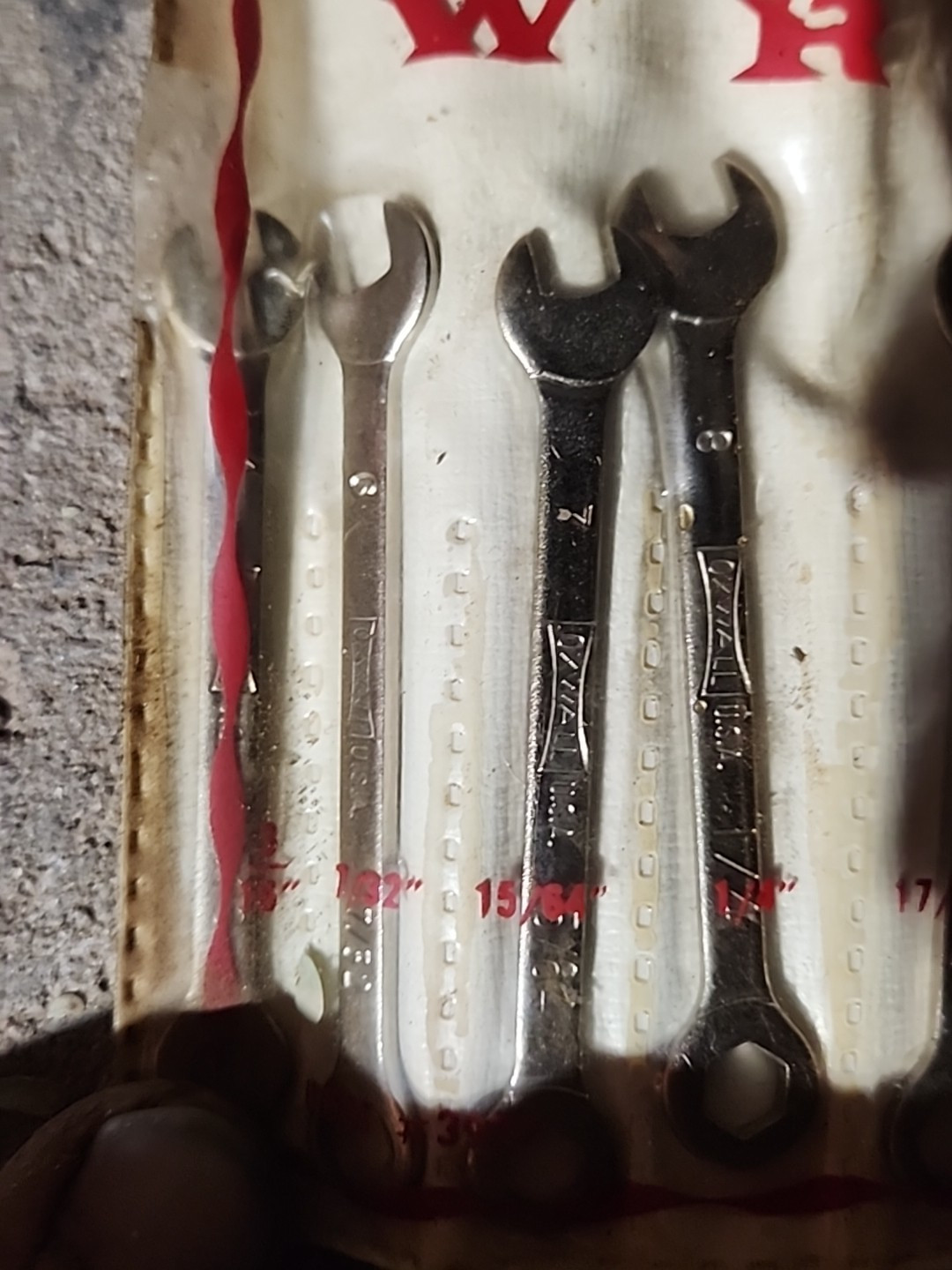 Vintage Oxwall Combination Wrench Set 14 Pieces 3/16″ To 1/2″ New Old Stock