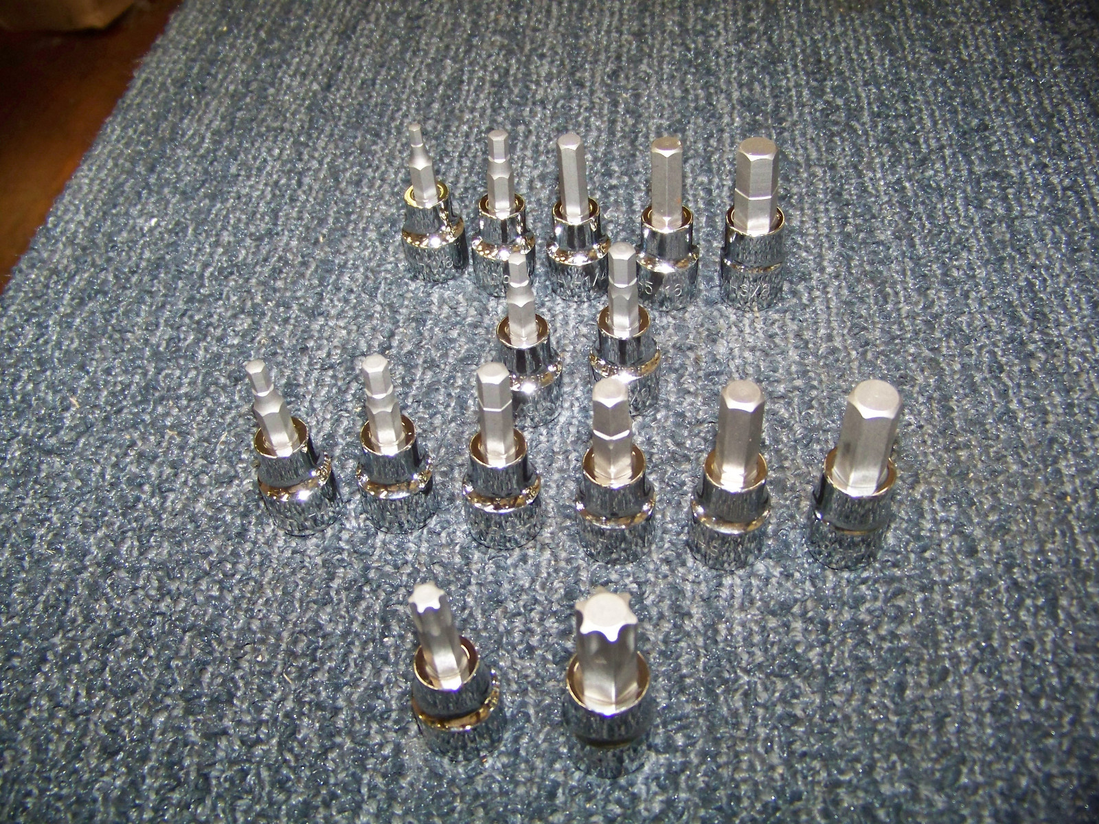Westward CR-V 3/8″ Drive Bits Socket Set 15 pcs. New