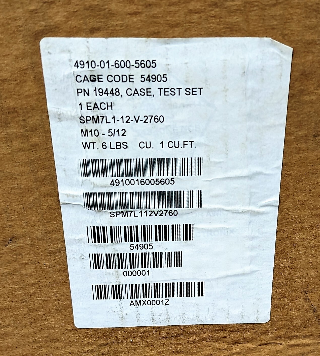 EMPTY Automotive Test Set Case New Military Issue 18”x16”x8” [A6S3]