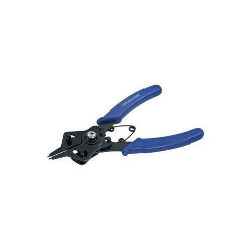 633719 Silverline Circlip Pliers 160mm, Reversible