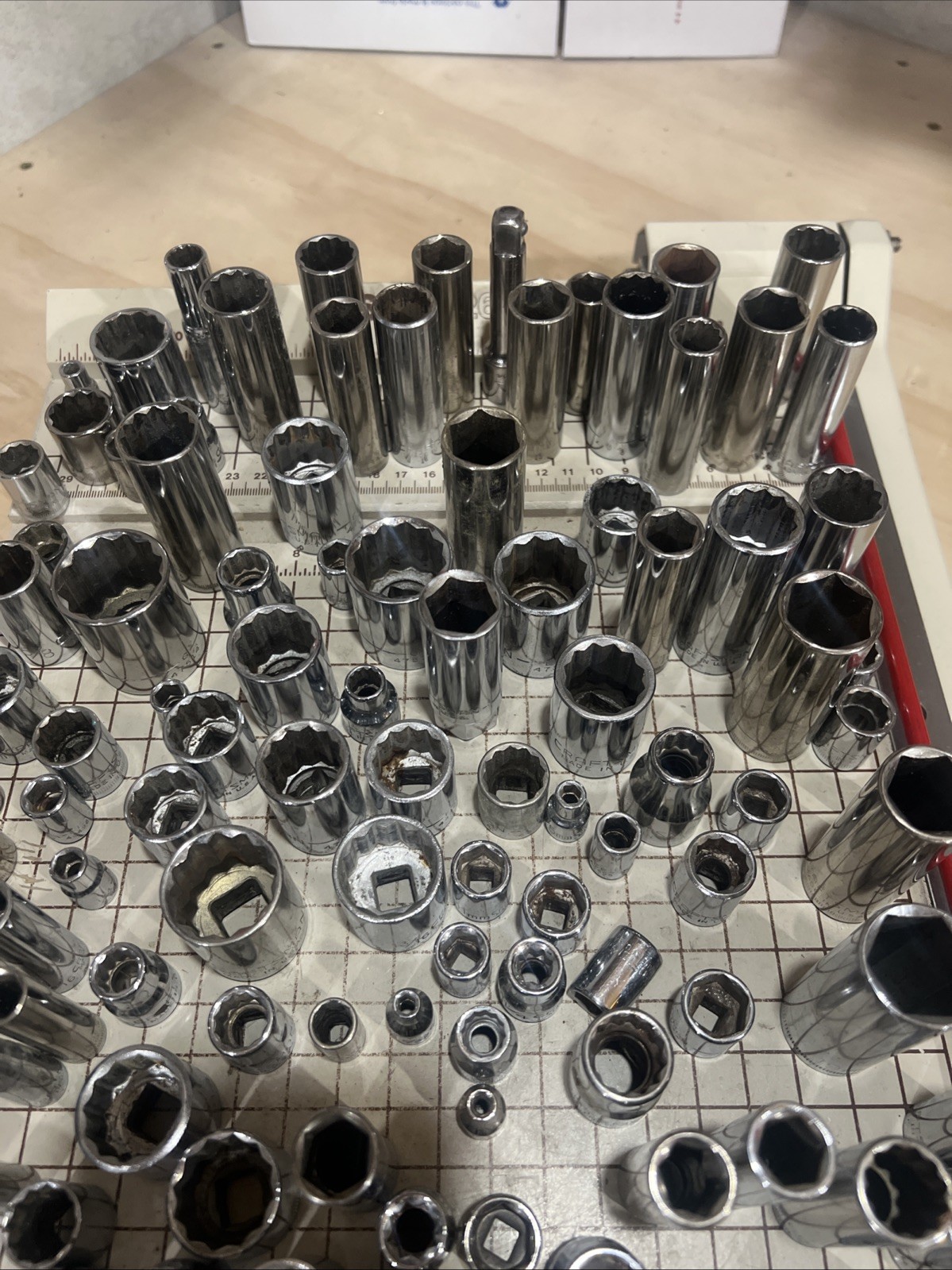 Lot of Craftsman Sockets And Tools