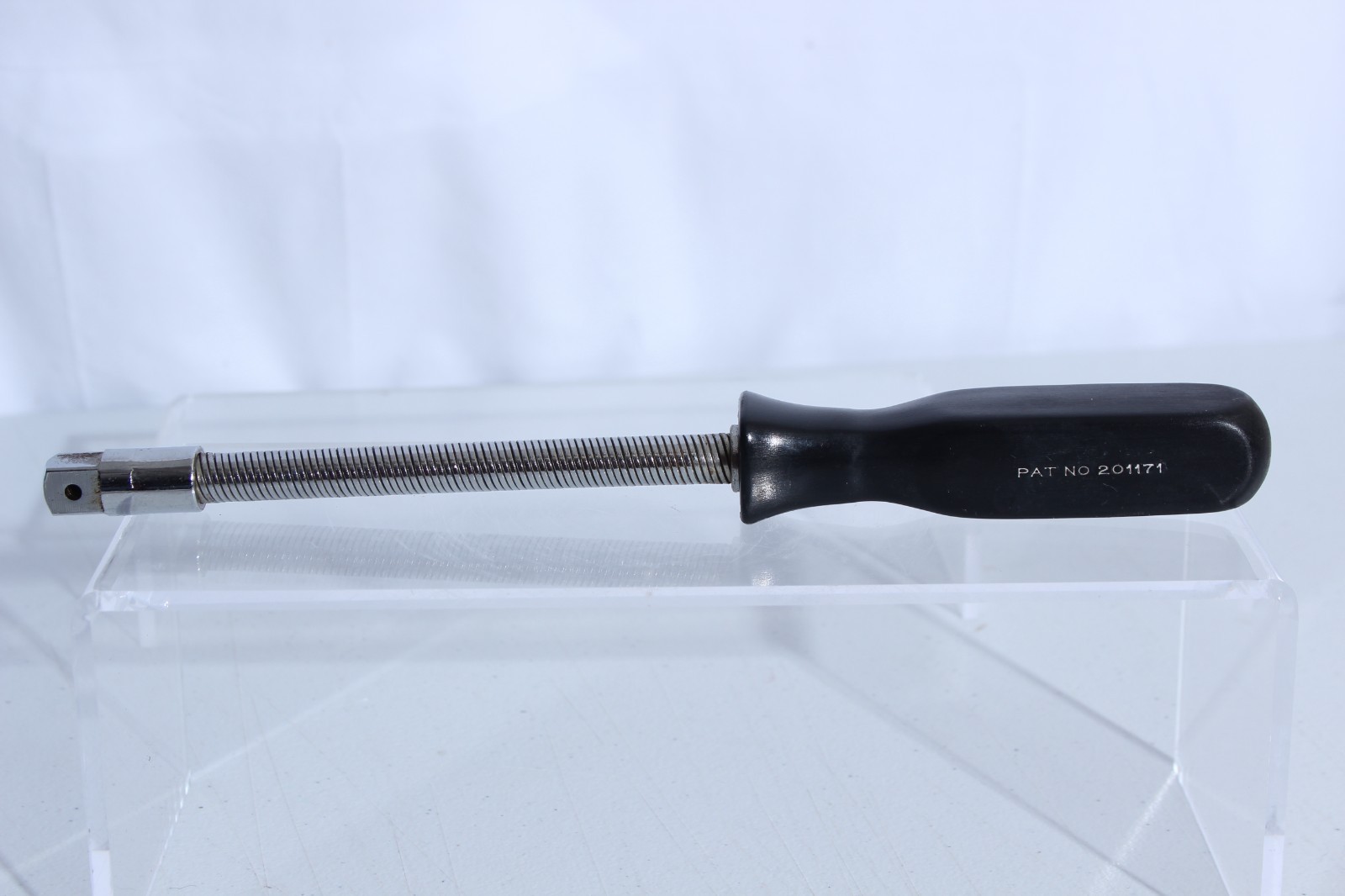 Snap-on Tool FX-62A Flexible Shank Socket Driver 3/8 Drive Black Hard Handle USA
