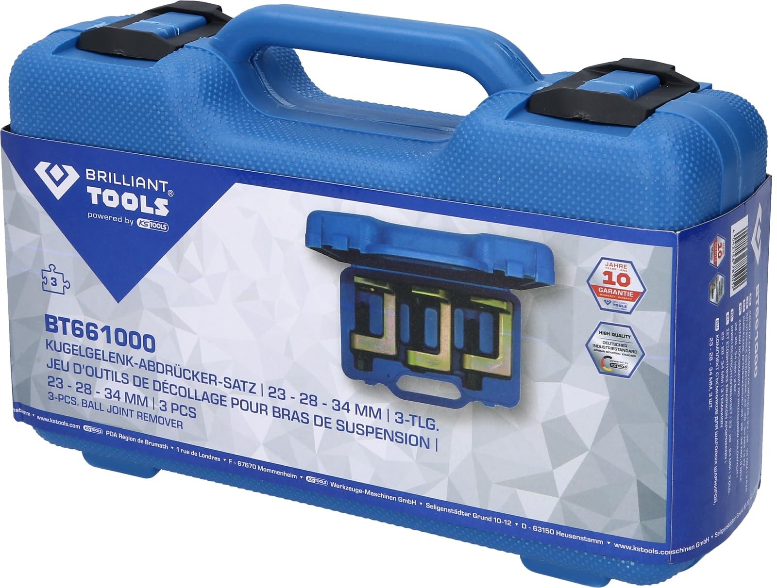 BT661000 Ball Joint Push Off Set | 23 28 3 4mm | 3pc Powered by KS TOOL…