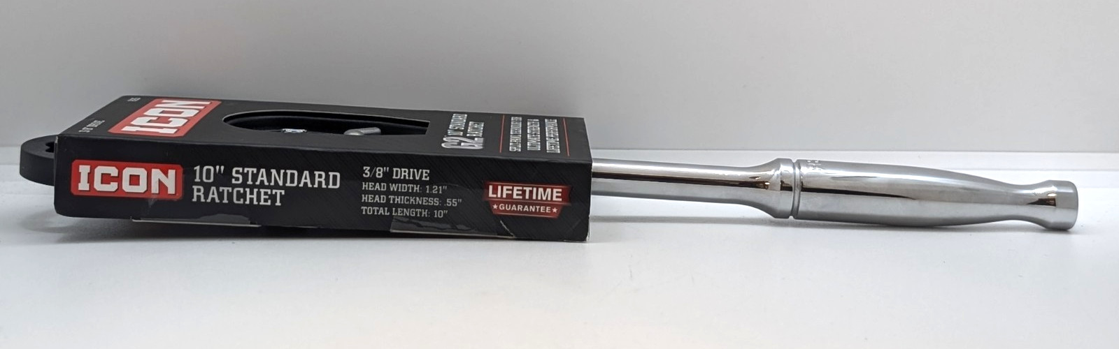 ICON G2 3/8» Drive 10″ Standard Ratchet – R2S – 70805 – NEW IN PACKAGING!