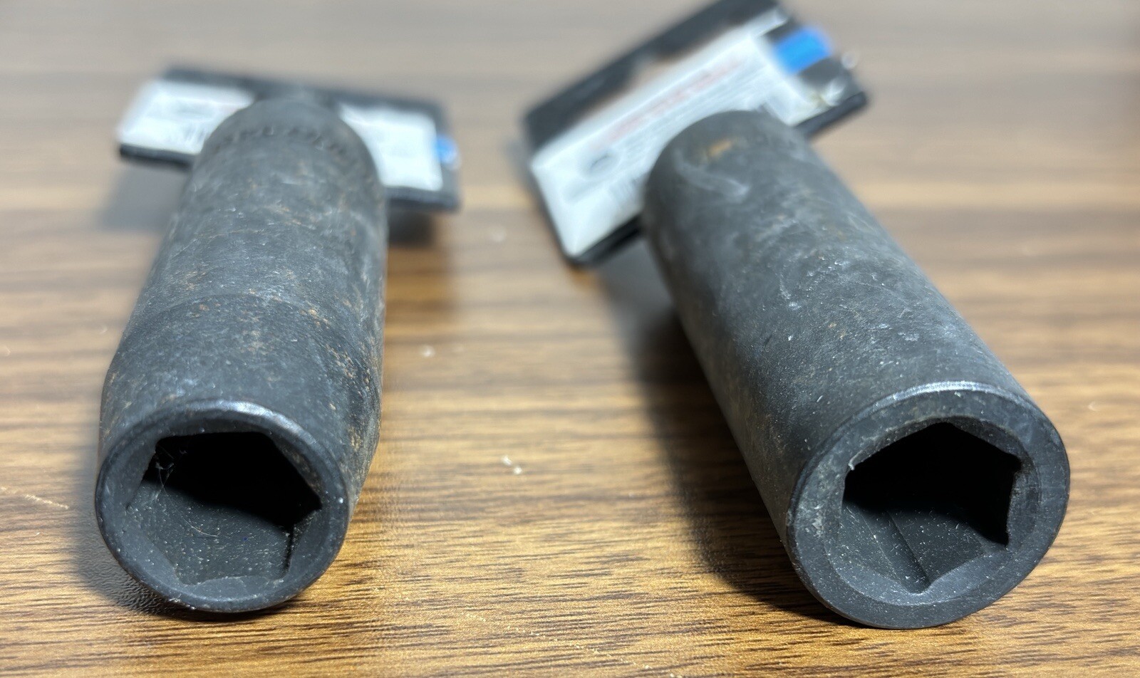 3 PRO-GRADE 1/2 Drive 6 Pt. Impact Sockets: 13mm Deep, 14mm Deep & 17mm