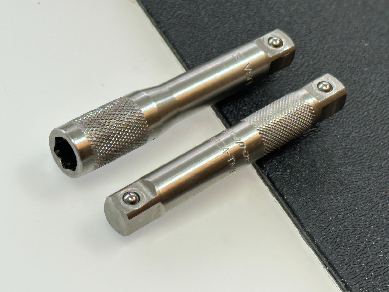 🇺🇸 NEW Snap-on Tools 1/4″ COMPACT Shank Pair Set For Ratcheting Screwdriver