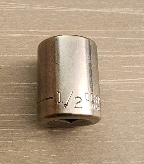 Craftsman USA 1/2″ Socket 6 Point 1/4″ Drive Inverted G 43499