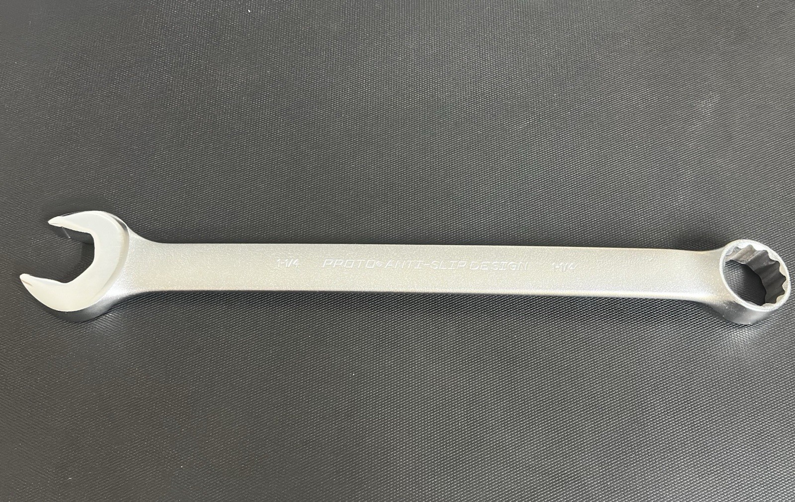 PROTO 1 1/4″ SAE 12 Point Combination Wrench w/ Anti-Slip Design 1240ASD USA NEW