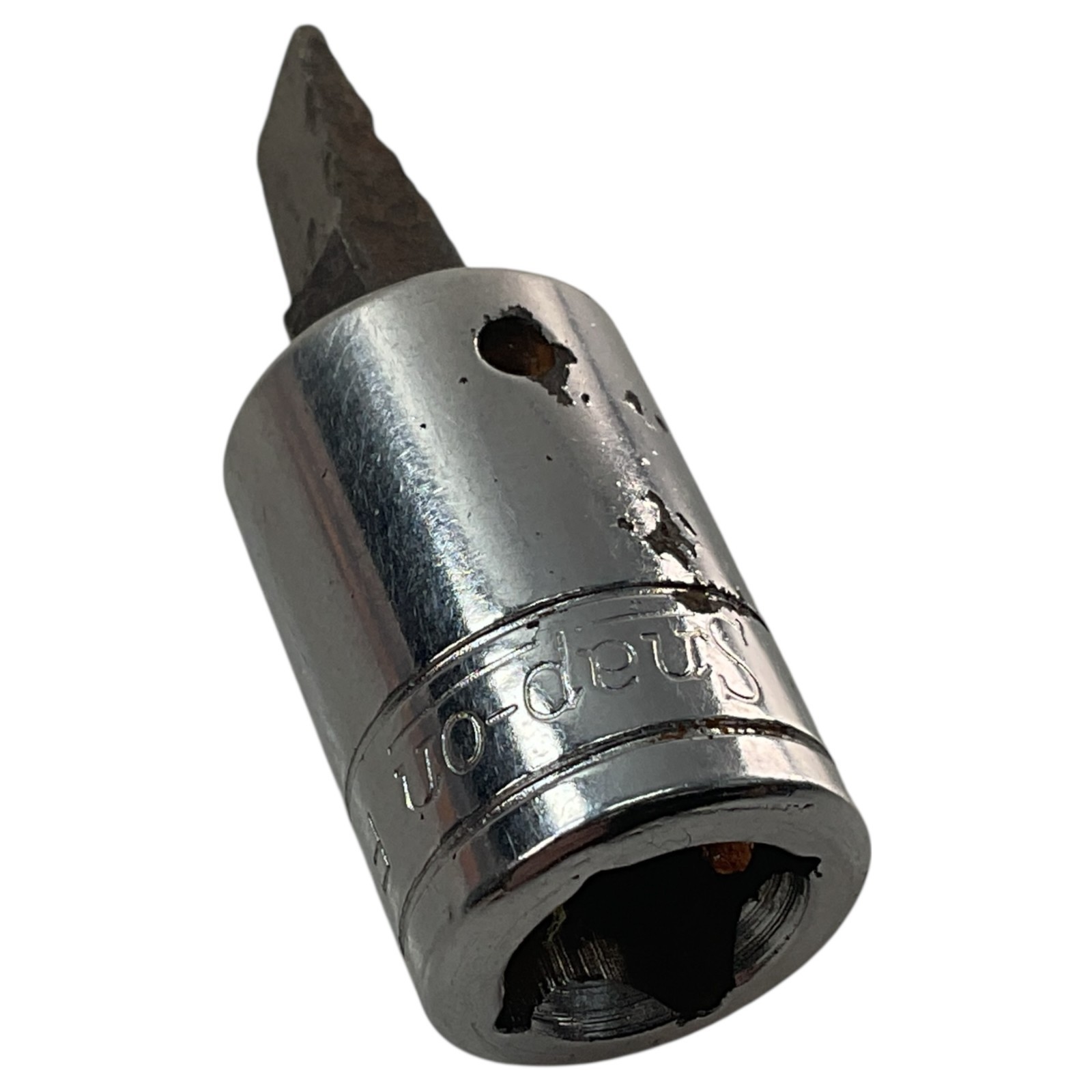 Snap-On Slotted Bit Driver Socket 5/16″ F52 3/8″ Drive USA As Pictured Mechanic