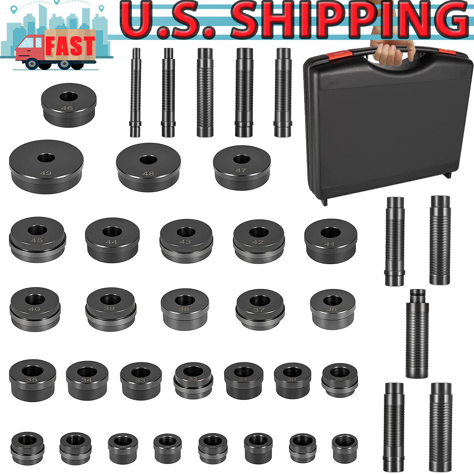 T-0220-39 Master Bushing Driver Set for Ford GM Chrysler Transmissions Bushing