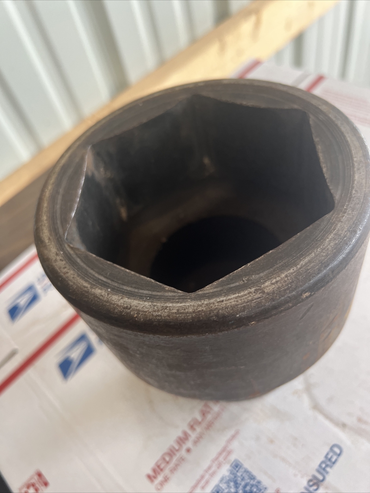 Snap-On SIM-1245 1-1/2″ Drive 3-7/8″ 6-Point SAE Standard Socket ED4U #2044B