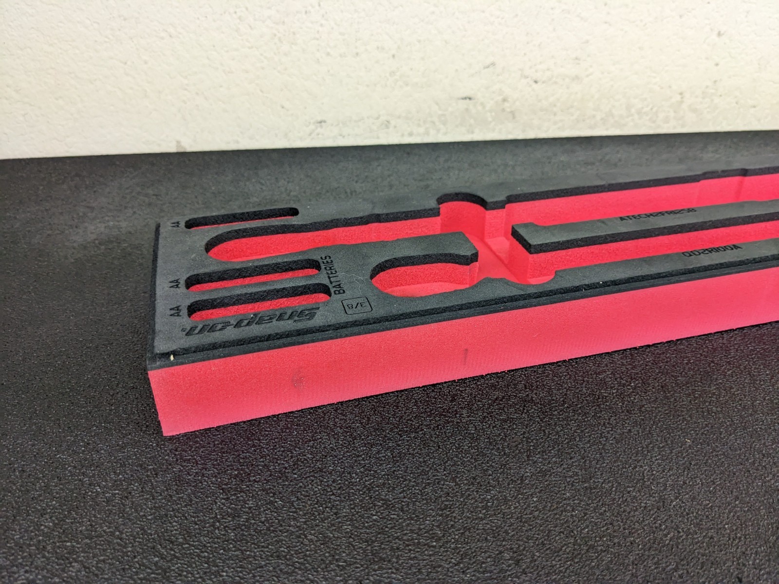 #bp305 Snap-on Tools NEW RED FOAM for 2pc 3/8″ Drive Torque Wrench Set FMTQ01AB