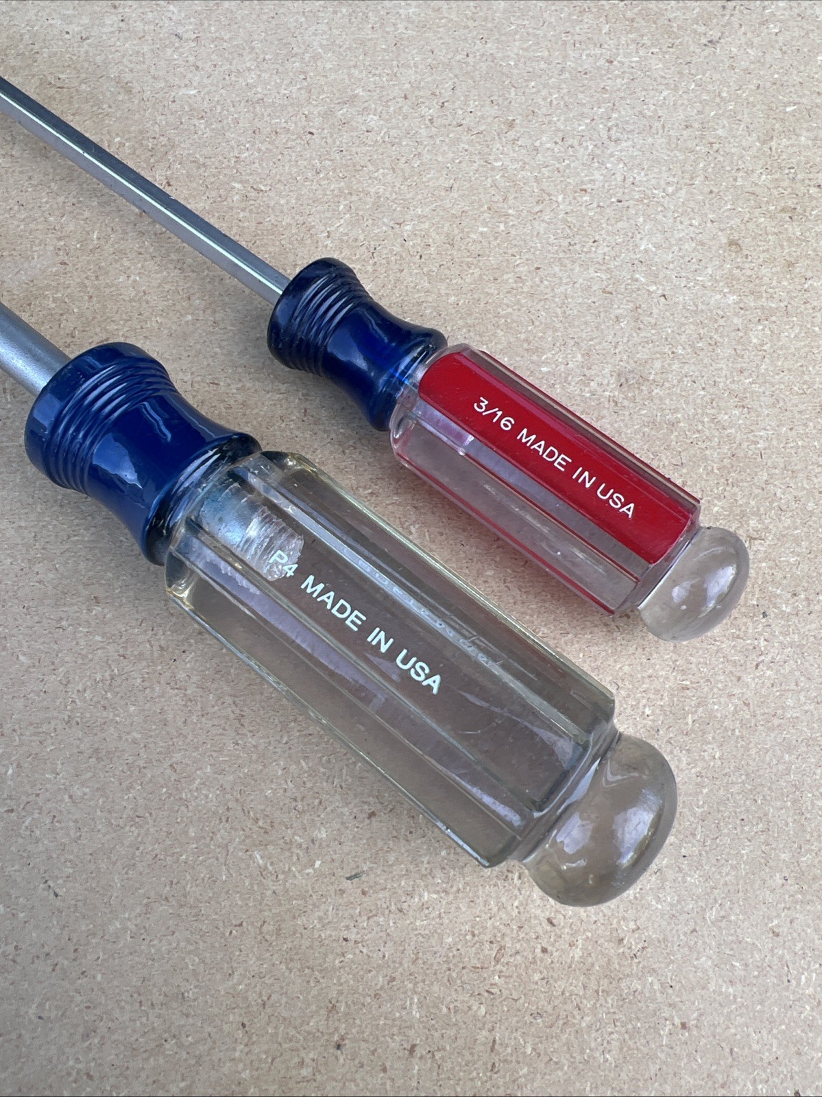 Craftsman Phillips 41298 + Slotted Flat Head 41582 Long Screwdriver Lot of 2 USA