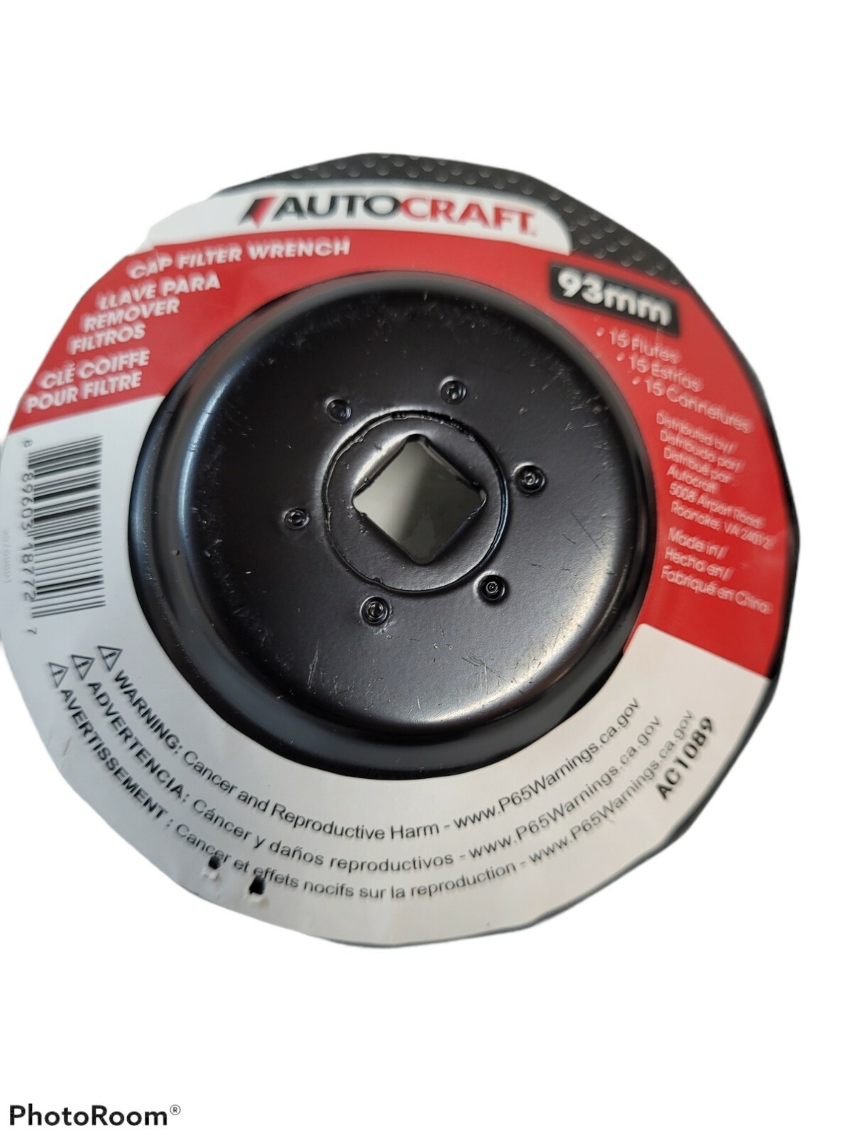 Auto craft Oil Cap Filter Wrench various sizes