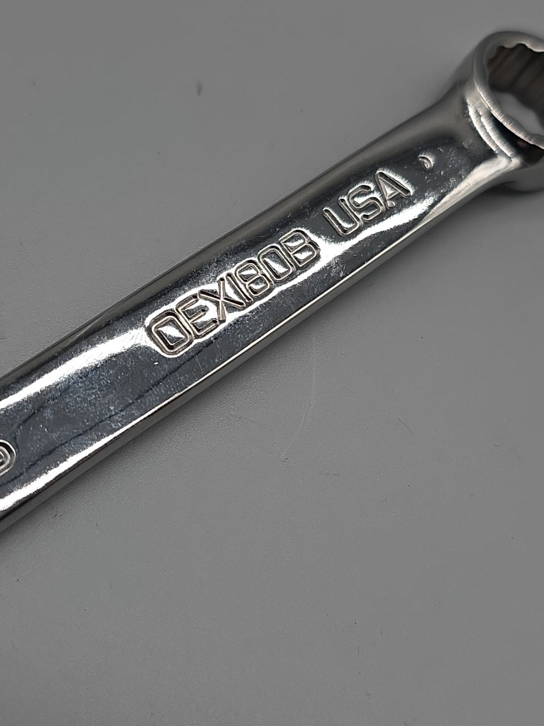 Snap-on Tools OEX180B 9/16″ 12-Point SAE Flank Drive Short Combination Wrench