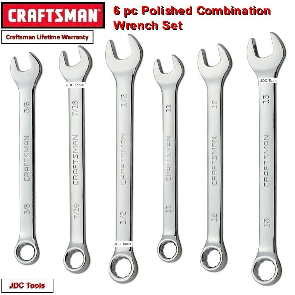 WHOLESALE LOT Craftsman 72 pc Combination Wrench Set Metric MM & Standard SAE