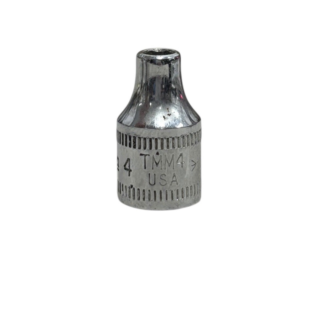Snap On Shallow Socket Set – Chrome, TMM4-TMM14 (Missing TMM7)