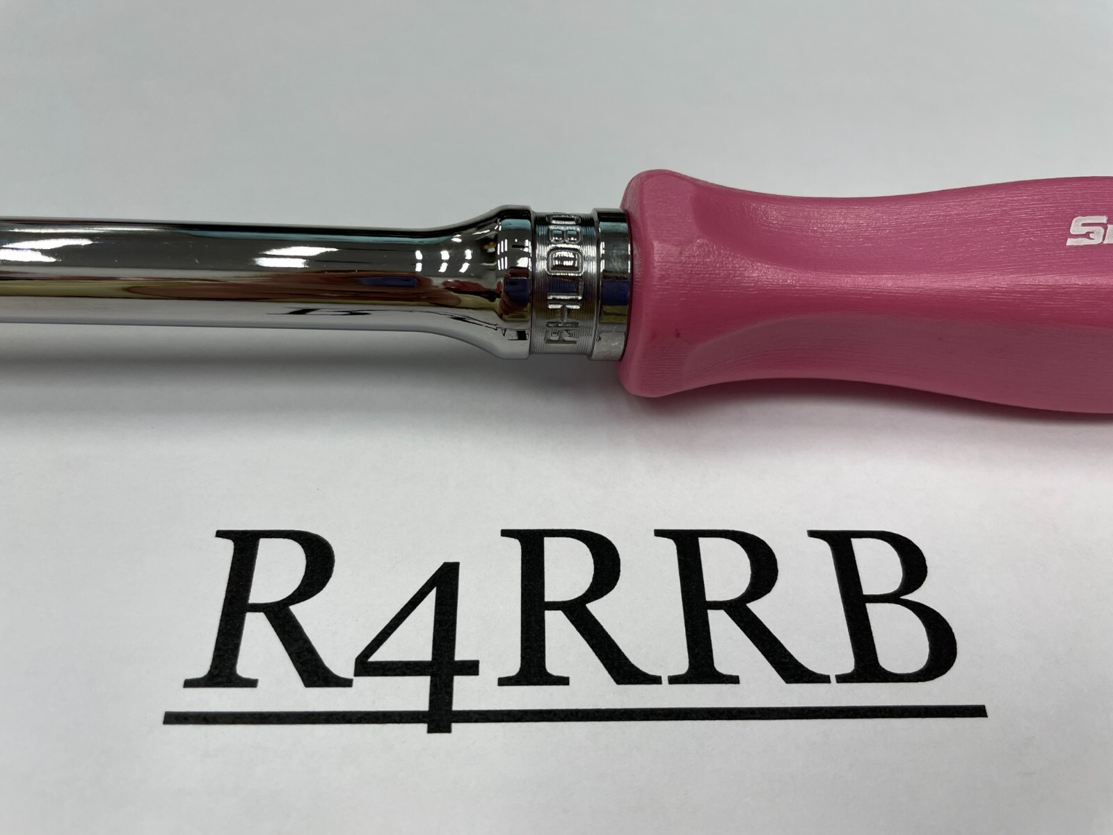 Snap-on Tools USA NEW 3/8″ Drive PINK PEARL Long Hard Handle Ratchet FHLD80PP