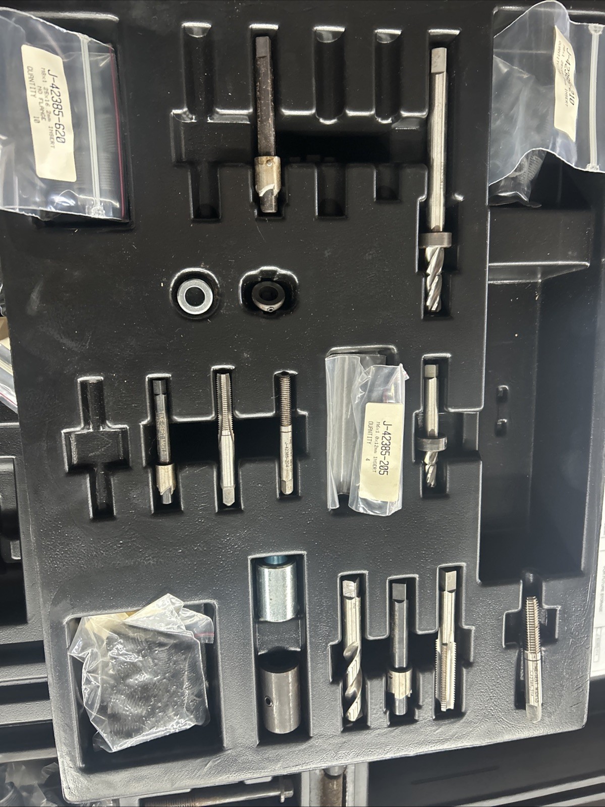 KENT MOORE J-42385-650 TIME-SERT THREAD REPAIR KIT 3.5L LX5 ENGINES (INCOMPLETE)