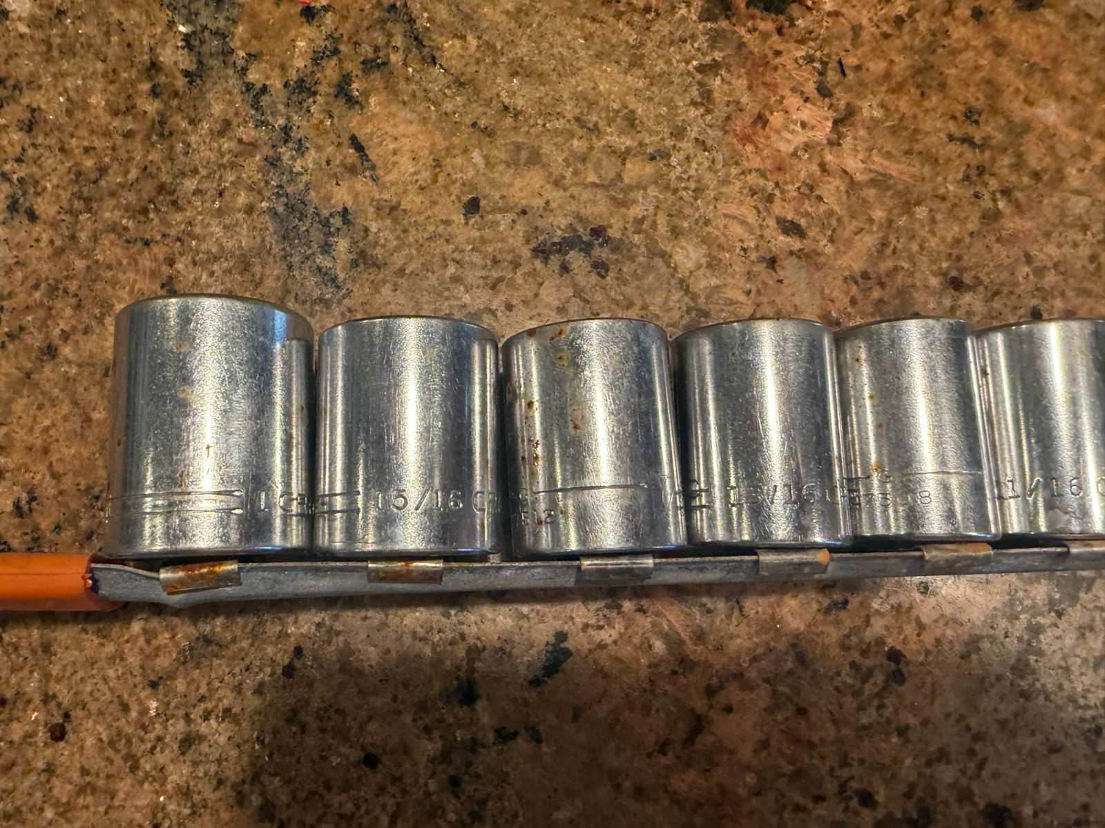 Craftsman 9 Piece 3/8 Drive 12 Point SAE Socket Set Shallow