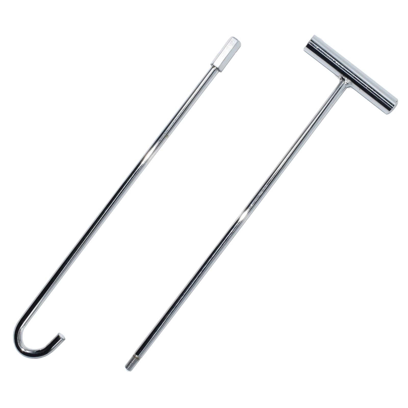 BATDIYOW 32 inches 5th Wheel pin Puller Hook Solid Steel Chrome Plated Wheel…