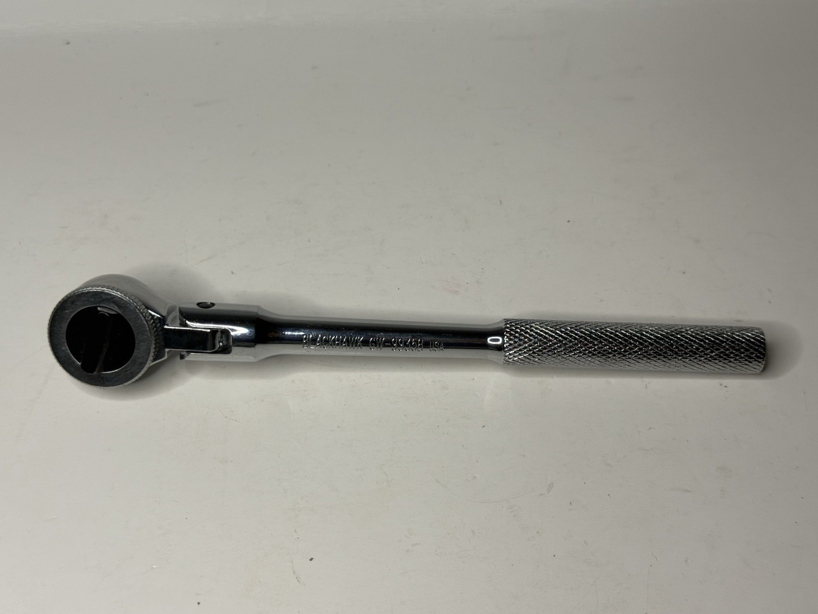 Blackhawk 1/4in Drive Flex Head Ratchet GW-9935B Made In The USA Like New