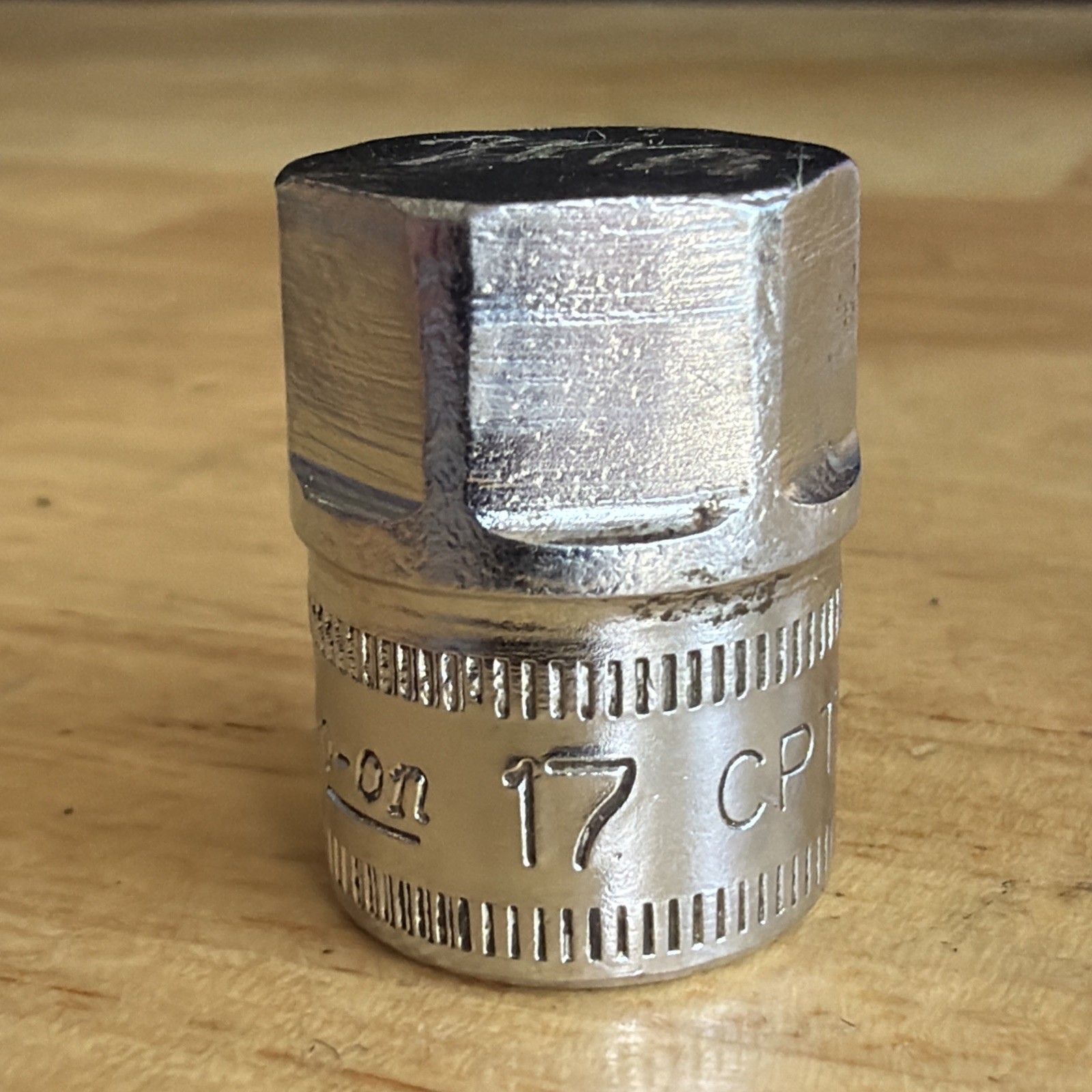 Snap On Tools 17mm Oil Drain Plug Socket 3/8″ Drive CPT110A Made in USA READ!