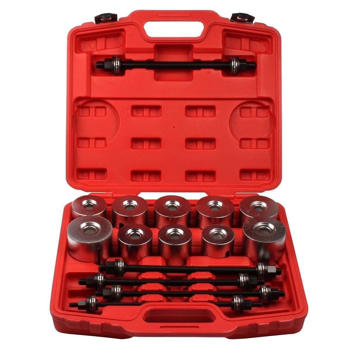 27 Pieces Press and Pull Sleeve Kit Bearings Bushes and Seals Remove&install Set