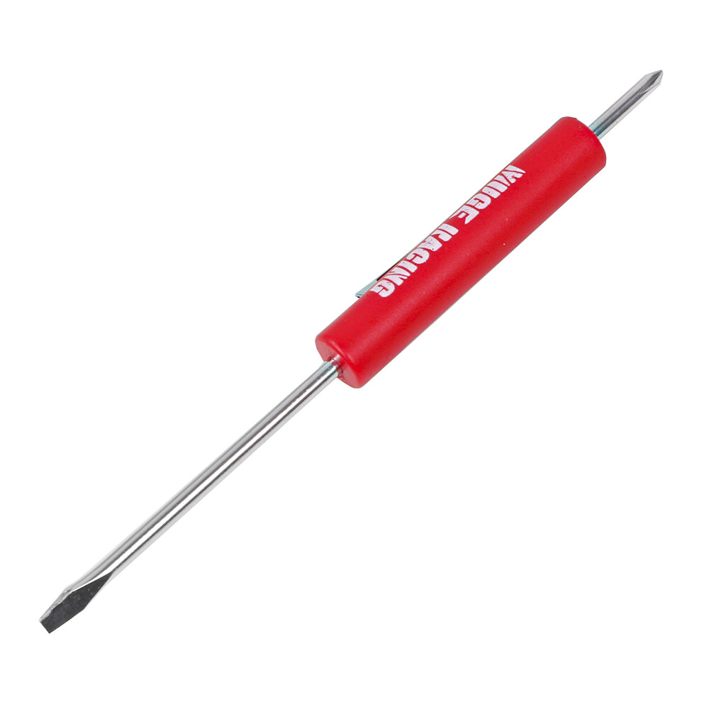 Mini Screwdriver Flat Tip with Phillips Top and Pocket Clip Same as Snap-on 1PCS