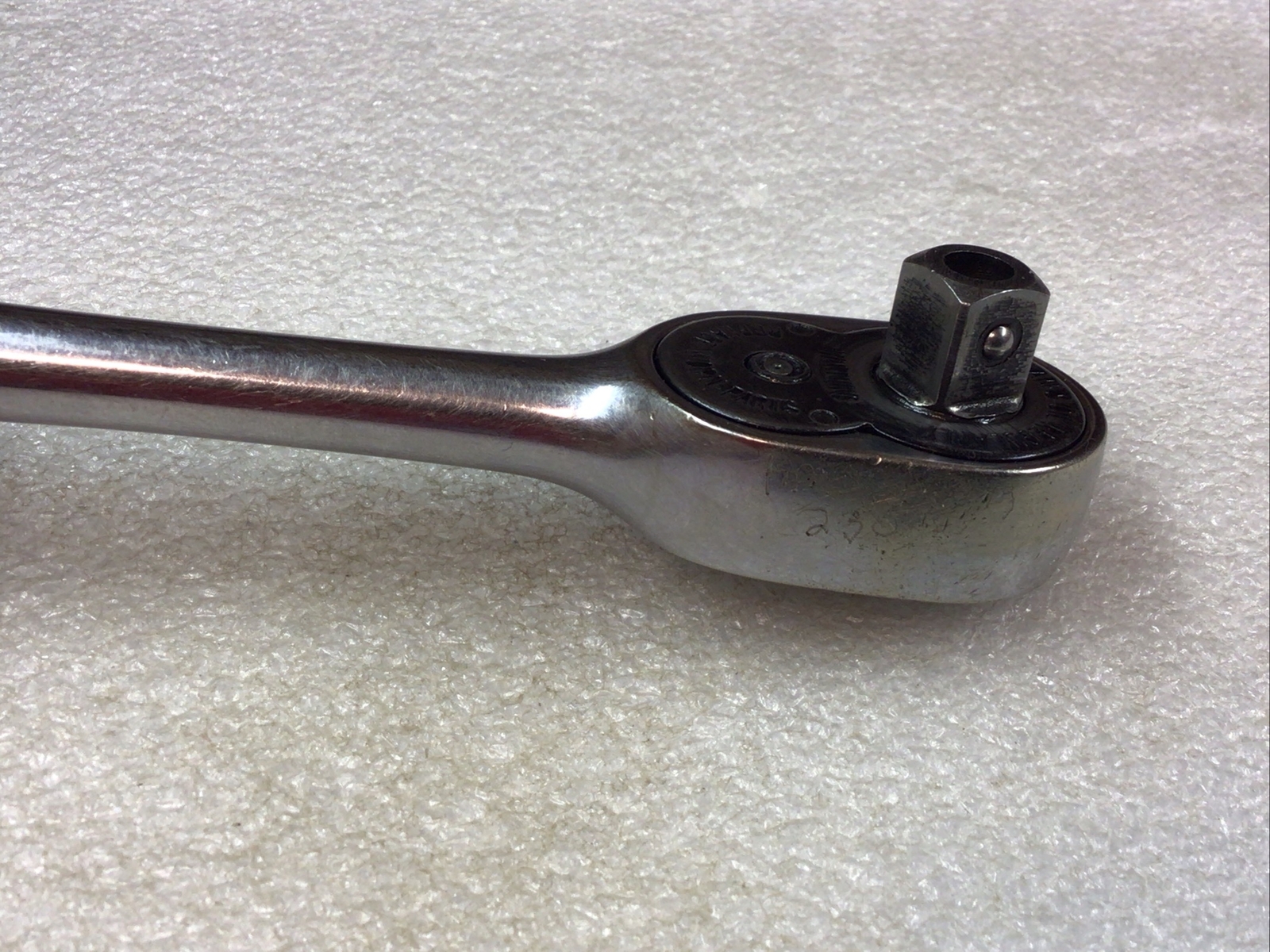 SNAP-ON-#F723A – Chrome, 3/8″ DR., 7-3/8″ LONG, QUICK RELEASE, RATCHET-USA-