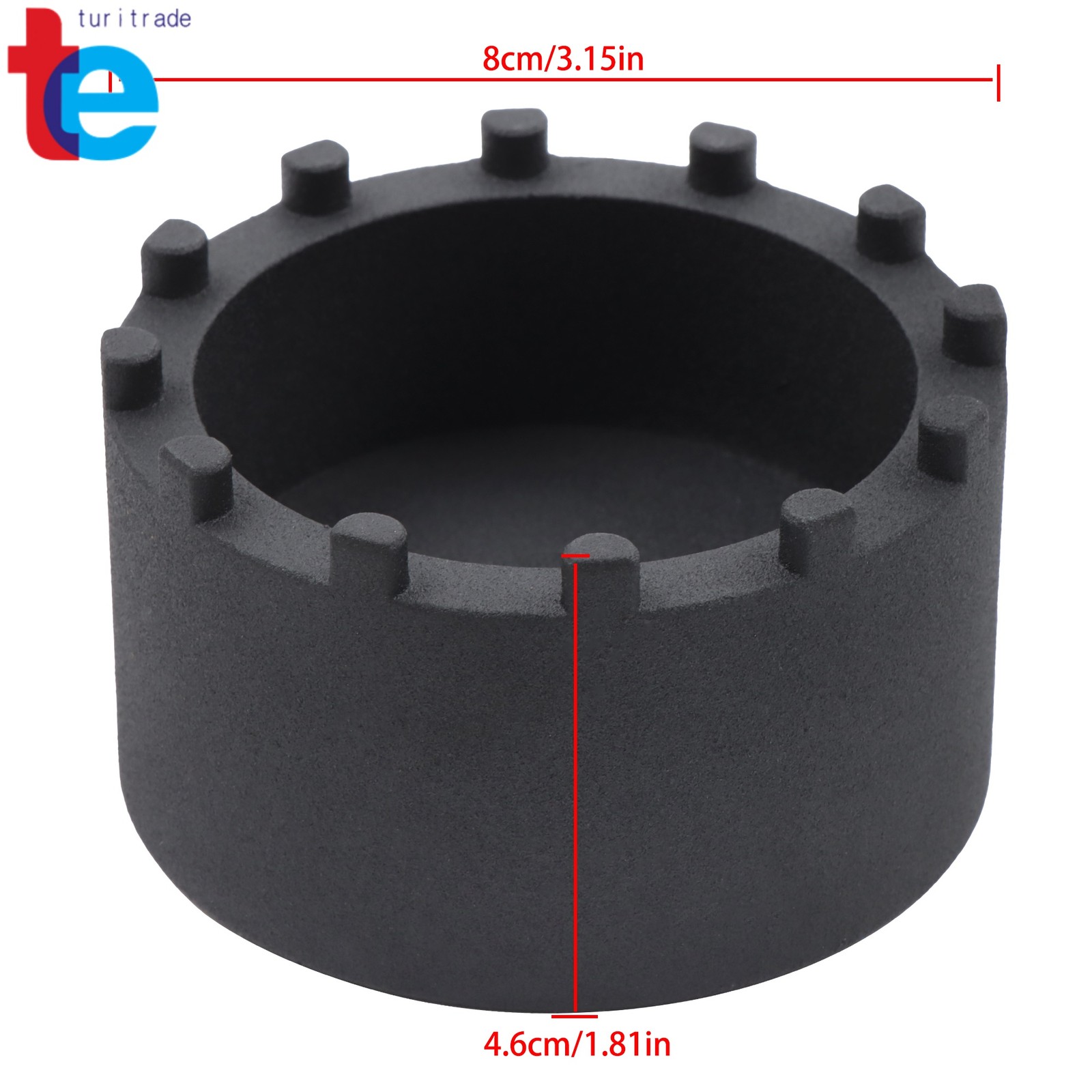 31520 Axle Bearing Retaining Nut Socket 12Pin for Dodge Ram 3500/4500/5500 19+