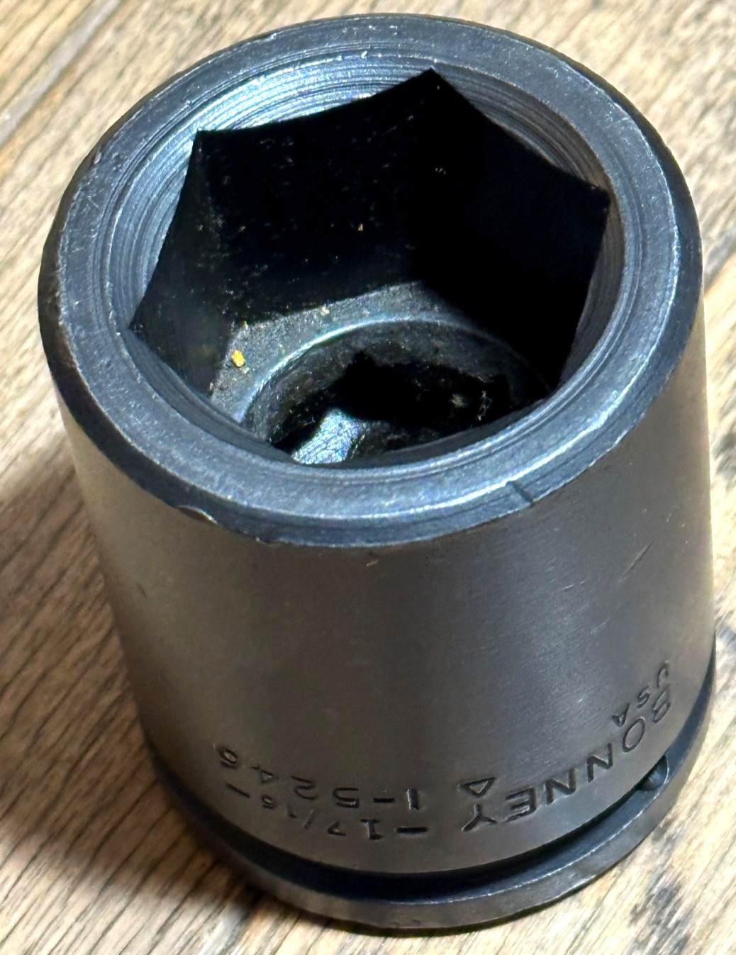 🇺🇸 Bonney Tools 1-7/16″ SAE 3/4″ Drive IMPACT Power Socket 6 Point Jumbo USA